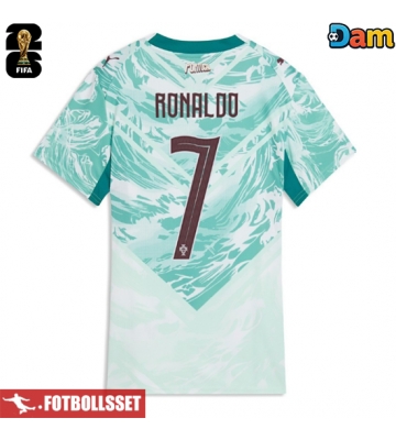 Portugal Cristiano Ronaldo #7 Bortatröja Dam VM 2026 Kortärmad